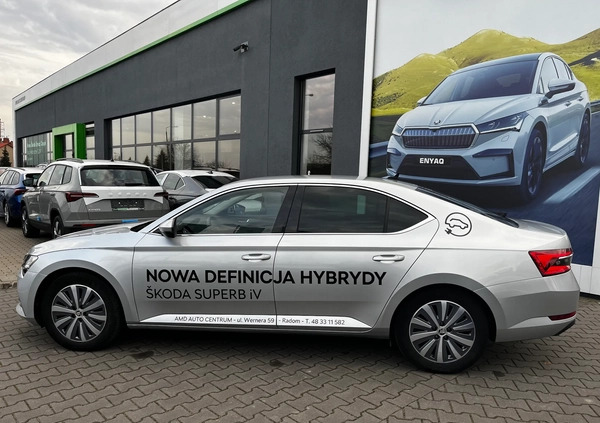 Skoda Superb cena 128900 przebieg: 60000, rok produkcji 2021 z Dynów małe 781